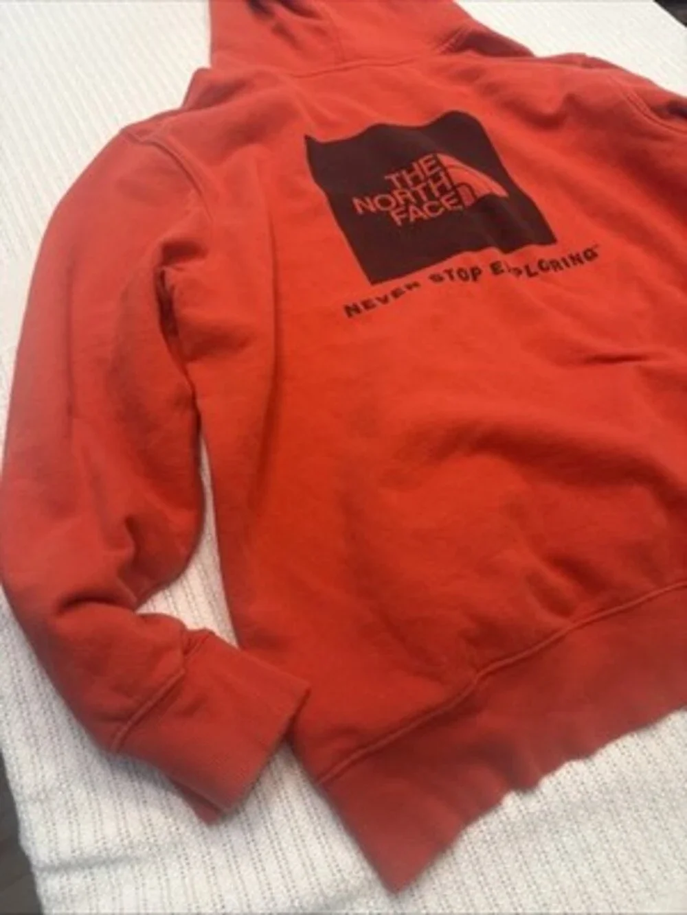 THE NORTH FACE Hoodie Mens XXLHalf Dome Fleece Sweatshirt Pullover Red